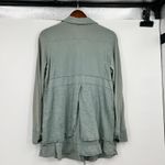 NEON BUDDHA Jacket Top Tunic CARDIGAN large Dusty GREEN GORGEOUS Boho Lagenlook Photo 1