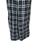 Hollister  Black and White Plaid Jumpsuit Size Medium‎ Photo 3
