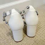 Schutz  Tandy Sandals in White‎ with Crystals size 8 Photo 4