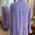 Fig and Flower Lavender Floral Button Photo 5