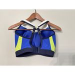Panache Sports Bra 32K Royal Blue White Neon Yellow Full Support Size undefined Photo 2