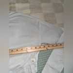 Vuori  Avalon Crop XS Henley Top Long Sleeve Light Grey Soft Button Lightweight Photo 4