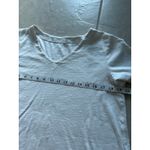 J Jill Top Womens Medium White Pima Cotton Minimalist Capsule Luxury Travel Photo 5