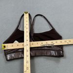 Lululemon Flow Y Sports Bra Nulu 4 Shiny Brown Shimmer Racerback Soft Yoga Gym Photo 2