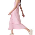 Athleta  Elation V-Neck Hybrid Dress in‎ Begonia Pink Size Small Photo 2