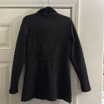 The North Face Long Sweater Jacket Quilted Small Black Photo 4