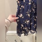 Francesca's Francesca’s Giselle Navy Floral Romper Photo 4