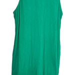 J.Crew  Green Cotton Racerback Tank Dress XL Photo 0