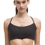 Lululemon Flocked Polka Dot Flow Y SportBra C/D Cup Evolve Size L Photo 0