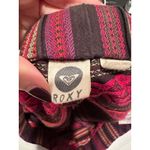 Roxy Pink Purple Aztec Mini Cotton Shorts Size Small Boho Beach Hippie Girly Photo 2