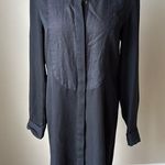 Rag and Bone  Tuxedo Bib Button Down Shirt Dress Photo 0
