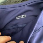 Fabletics Motion365 Women's Dark Blue Leggings Yoga Pants Zip Ankles Size XS Photo 4