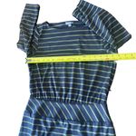 L.L.Bean  Signature Dress Knee Length Striped Stretch Knit Womens Size 8 Photo 10