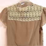 Moon Collection  ruffle dress with lace accents Photo 5