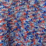 Lou & grey LOFT Multicolor Marled Knit Soft V-Neck Sweater Size XS Photo 3