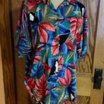 Vintage 80s California crush Hawaiian toucan shirt Size M Photo 7