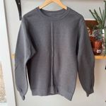 Fruit of the Loom Vintage  Charcoal Gray Cotton Crewneck Sweatshirt Size Small Photo 0