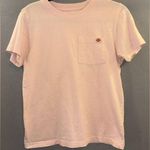 Dickies  women’s short sleeve pink pocket tshirt size small Photo 0