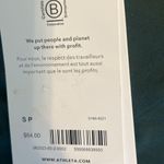 Athleta Conscious Crop Serene Green Camouflage Padded Athletic Tank Too NWT Photo 3