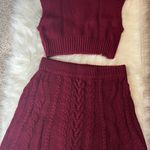 For Love & Lemons Cropped Knit Vest and Mini Skirt Photo 7