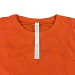 Lululemon Size 6 Tough Training Crewneck T-Shirt
Warm Coral Orange Athletic Gym Photo 3