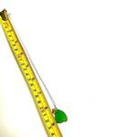 Sterling silver green sea glass starfish pendant necklace Photo 7