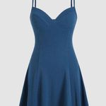 Cider Blue  Sun Dress Photo 0