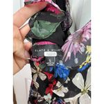 Slate + Willow Dress Size S M Cross Strap Floral Deep Vneck Tiered Skirt Photo 11
