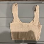 Kendall + Kylie Beige tank top  Photo 1