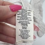 Free People We The  Sz M Malibu Thermal Top Oatmeal Heather Scoop Neck Oversized Photo 10