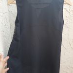 Neiman Marcus  black sleeveless top size S Photo 3