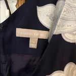 Banana Republic  Black and Cream Midi Dress Photo 1