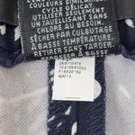 Mossimo Denim Mossimo Women's S Navy Blue White Abstract Print Elastic Waist Shorts Photo 4