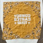 Beyonce Cowboy Carter Tour Mustard Yellow Bandana VIP Gift Concert Merch Photo 1