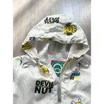 Vintage Devil Nut Under Zip Hoodie Jacket Woman Sz M Size M Photo 3