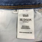 Hudson Jeans HUDSON Crop Colin Skinny Women 28 Blue MidRise Stylish City Chic Feminine Travel Photo 11