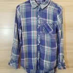 Rails {S}  Hunter Button Down In Blue Violet Photo 0
