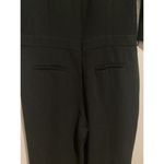 Madewell Black 3/4 Sleeve Tie Waist Long Sleeve Jumpsuit Photo 2