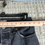 Levi Strauss‎ Ribcage Straight Ankle Jeans Black Women's Size 28 Premium Denim Photo 9