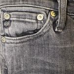 AG Adriano Goldschmied Adriano Goldschmied Womens Gray Cropped Skinny Jeans Size 25 Photo 5