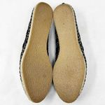 Loeffler Randall [] Black Gold Studded Mara Leather Cap Toe Espadrille Flats Sz 9 Photo 11