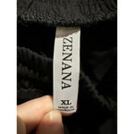 Zenana Outfitters Cargo Black Jogger Pants Photo 4