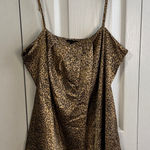 New York & Company leopard tank top size XS Tan Photo 0