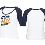 Adidas NBA Utah Jazz Women short 1/2 sleeve TSHIRT 🆕 size small Photo 0