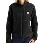Carhartt  Women's High Pile Fleece Jacket Black Medium Coat Sherpa Photo 0