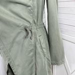 Max jeans  Tencel Drape Front Cinch Waist Utility Jacket‎ Sage Green XS Photo 7