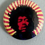 Handmade Jimi Hendrix Rock Icon Fashion Pin Brooch 🎸  Photo 0