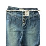 We The Free CRVY High Rise Corset Button Fly Kick Flare Jeans Sz 26 NWT Photo 6