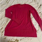 Philosophy  pink sweatshirt with gold cuffs 💞 Photo 3