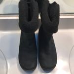 Merrell  Women’s Encore Boot Q2 Nubuck Leather Black Faux Fur Mid-Calf Boots Photo 4